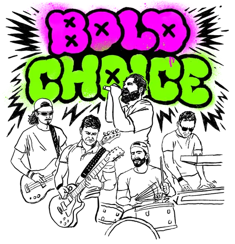 Bold Choice graffiti logo